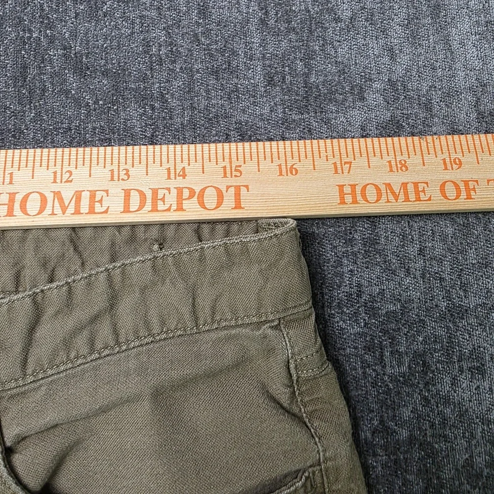 The North Face Motion Pants Men 32x30 Flex Canvas Articulated Hiking Trail Green